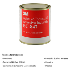 Adesivo Nitrílico de Alta Performance EC 847 3M - 800g - comprar online