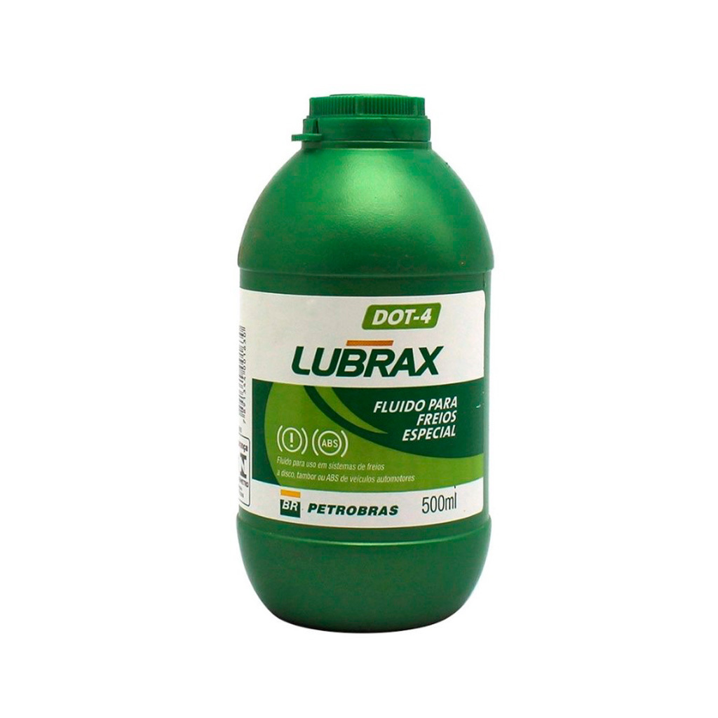 Lubrax Fluido para Freios DOT 4  Óleo Lubrax Fluido de Freio 500ml