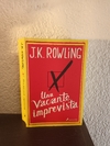 Una vacante imprevista (JKR) (usado) - J.K. Rowling