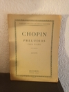 Chopin preludios para piano (Bilingüe) (usado) - Brugnoli