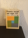 Poesía Social del siglo XX (usado) - Antología