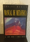 Manual de Metafisica (b, usado) - Carlos Waater