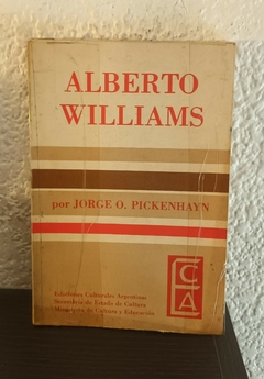 Alberto Williams (usado, tapa con cinta) - Jorge O. Pickenhayn