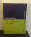Como se hace una tesis (usado)- Umberto Eco