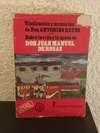 Vindicacion y memorias de Don Antonio Reyes (usado, detalle en tapa) - J. M. Rosas/Bilbao