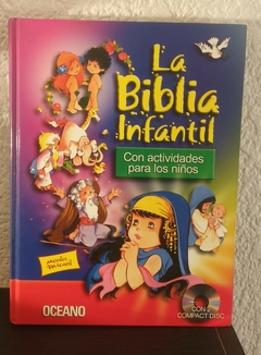 La biblia infantil (usado, dedicatoria, sin Cds) - María Pascal