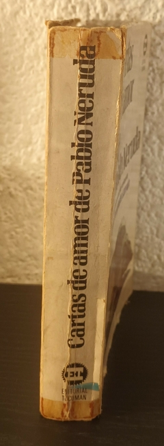 Cartas de amor de Pablo Neruda (usado, tapa con cinta) - Sergio F. Larrain - comprar online