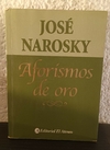 Aforísmos de oro (usado) - Jose Narosky