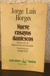 Nueve ensayos dantescos (usado, detalle en tapa) - Jorge Luis Borges