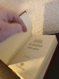 Biblia de América edición popular (usado) - La casa de la Biblia en internet