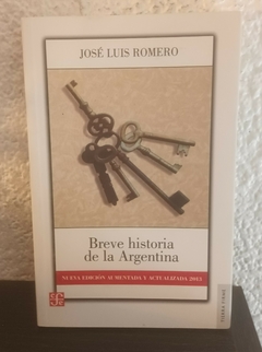 Breve historia de la Argentina (usado) - José Luis Romero