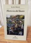 Historia del llanto (usado) - Alan Pauls