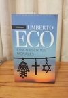 Cinco escritos mortales (usado) - Umberto Eco