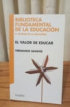 El valor de educar (usado) - Fernando Savater