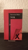Vox (usado) - Nicholson Baker