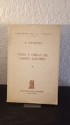 Vida y obras de Dante Alighieri (usado) - L. Lipparini