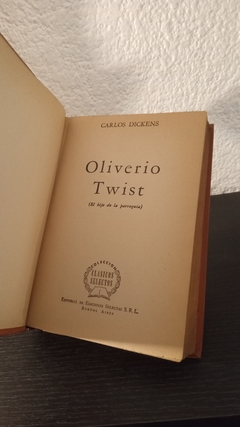 Oliverio Twist (usado) - Carlos Dickens - comprar online