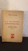 La filosofia Contemporanea (usado) - Guido De Ruggiero