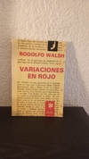 Variaciones en rojo (usado) - Rodolfo Walsh