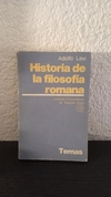 Historia de la filosofía Romana (usado, pocos subrayados en Fluo) - Adolfo Levi