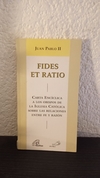 Fides Et Ratio (usado, detalle en canto) - Juan Pablo II