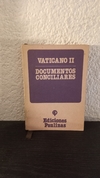 Documentos consiliares (usado, detalle en tapa y primera y última hojas rotas) - Vaticano II