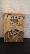 Coloquios con Mussolini (usado, viejo impecable) - Emil Ludwig