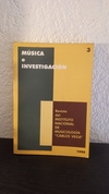 Música e investigación (usado) - Carlos Vega