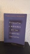 Filosofía y métodos de las Ciencias sociales (usado, escritos en lápiz y birome) - Federico L. S