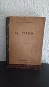 El piano (usado, detalle en tapa y canto) - Alfredo Casella