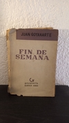 Fin de semana (usado, tapa y canto dañados, interior bien) - Juan Goyanarte