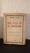 Mas Alla de la Revolución (usado, dedicatoria)- Americo Ghioldi