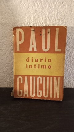 Diario Íntimo (usado, tapa despegada, detalles en hojas) - Paul Gaugin