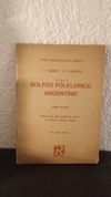 Solfeo Folklorico Argentino 1 (usado) - Galeano - Bareilles