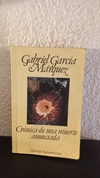 Crónica de una muerte anunciada (1994, usado, nombre anterior dueño, paginas amarillas) - Gabriel García Márquez