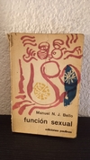 Funcion sexual (usado, canto dañado) - Manuel N. J. Bello