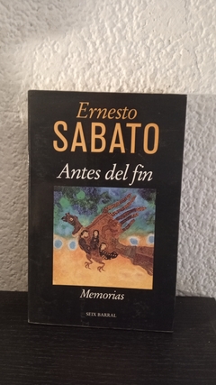Antes del fin (1999, usado, detalle de mala apertura) - Ernesto Sabato