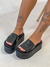 LIA - tamanco flatform feminino preto - loja online