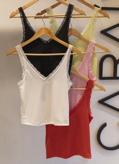 musculosa puntilla (M03073) - comprar online