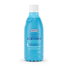 REMOVEDOR A BASE DE ACETONA 200ML FARMAX