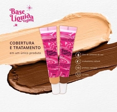 BASE LIQUIDA VEGANA MISS ROSE - comprar online