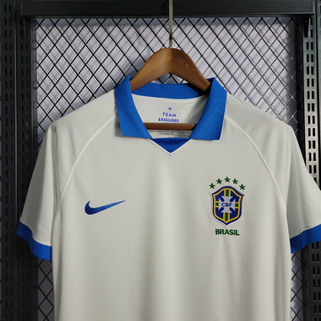 Camisa Selecao Brasileira Branca