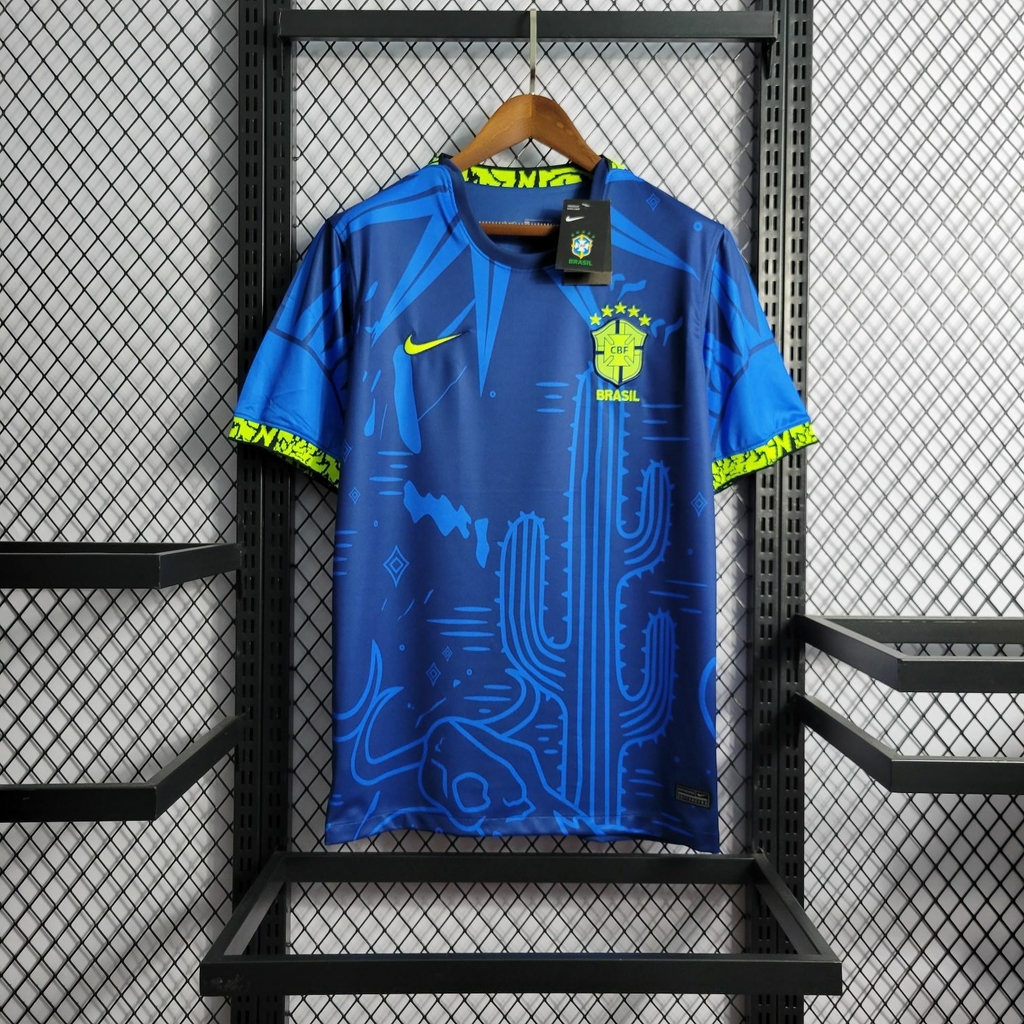 Camisa Seleção Brasileira Nordeste 2022- Nike Masculina - Azul