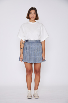 pleated mini skirt - comprar online