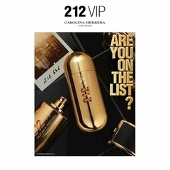 PERFUME 212VIP CAROLINA HERRERA 80ML - Zafro 