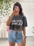 T-shirt Cropped Maybe Grey na internet