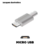 Cabo de Dados Micro x USB PVC 2.4A / 1MT Branco Letron - comprar online