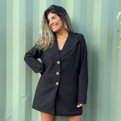 blazer Ayni preto / linho com viscose - comprar online