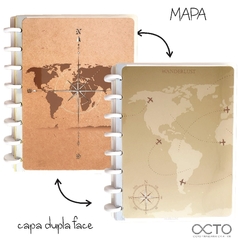 Caderno de Disco Mapa - A5 _Octo