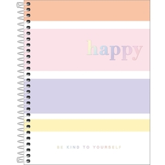 Caderno Colegial Happy Colors 10 Matérias 160 Folhas